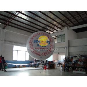 China Filled helium sphere balloons with two sides digital printing for Outdoor advertising supplier