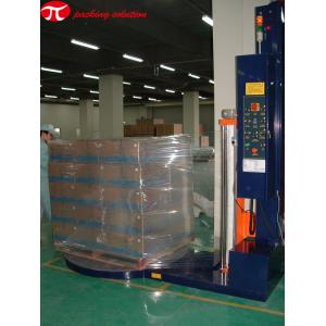 JINGLIN Fully Automatic Shrink Packing Machine 11r/Min 1500mm Turntable Stretch Wrapper