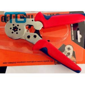 China 180mm Terminal Crimping Tool 24-10 AWG , MG-8-6-6 Carbon Steel Non Insulated Crimping Pliers supplier