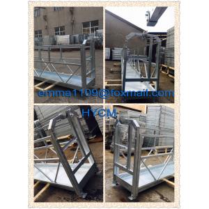 ZLP Type Suspended Scaffold Cradle BMU System Windo Cleaning Gondola Cradle