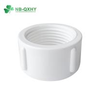 China UV Protection UPVC PVC BSPT British Standard Pipe Fitting End Cap 1/2-4 Female Thread on sale