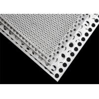 China 0.4mm Thickness 316 Grade Perforated Ss Sheet Round Hole 0.8m Width on sale