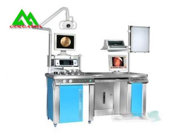 Surgical ENT Working Station Unit For Treatment , ENT Microscope Operation