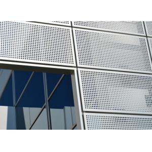 China Punching Hole Anodizing Aluminum Architectural Screen Panels Customizable For Walls supplier