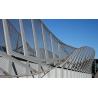 Inox Architectural Flexible Cable Mesh Stainless Steel Wire Rope Balustrade