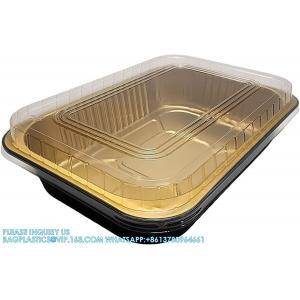 11x7 Inch Heavy Duty Baking Foil Pans For Homemade Cakes And And Entree'S - Oven Safe Large Pan Container