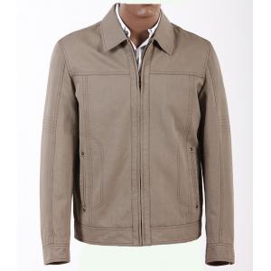 China Plus Size and Excelled, Fashionable and Gray Lightweight Mens Cotton Jackets FOR Charm Men supplier