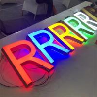 China Manufacturers Direct 3D Acrylic Logo Custom Led Backlit Letters Electronic Signs on sale