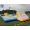 Custom Inflatable Sports Games / Outdoor Inflatable Soccer Field Football Pitch