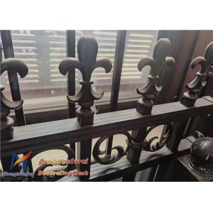 China Black Wrought Iron Garden Fence Panels 16 Gauge Welded Wire Mesh supplier