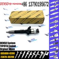 China Construction Machinery Diesel Fuel Injector Nozzle 23670-30280 Common Rail Injector 095000-8390 on sale