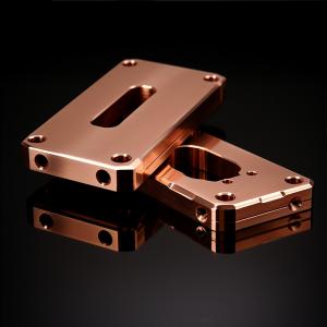 China Custom Copper Parts CNC Milling Parts Machining Service CNC Machining Milled Part supplier