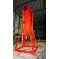 China Oil Gas Drilling Mud Gas Separator Treat Gas Invade Mud DN100mm - DN200mm 180m3/H on sale