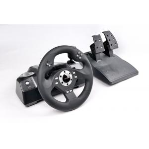 Big Digital / Analog Video Game Steering Wheel And Pedals