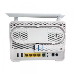 Dual Band Wifi GPON ONU ZC-521X6 AX1800 4GE 1VOIP 2USB ONT SC / UPC Connector