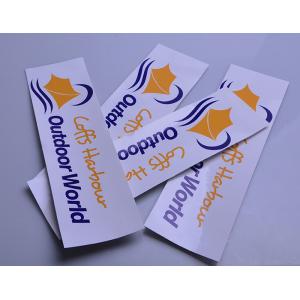 Printed transparent PVC UV resistant water proof sticker decal