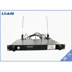 China COFDM Video Receiver HDMI SDI CVBS Vehicle-Mounted 1-RU Low Delay Dual Antenna Diversity Reception supplier