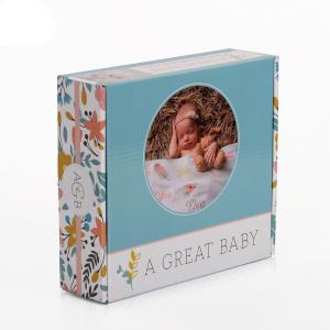 China Corrugated Cardboard Printed Mailer Boxes Foldable For Baby Products Packing supplier