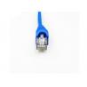 Blue FTP Cat6A Cable , Customized Length 4 Pair Twisted Shielded Cable