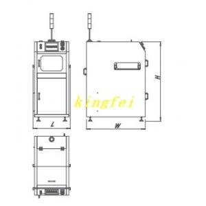 LV-350W-TN Máquina de impressão Máquina de carga de placas de sucção a vácuo