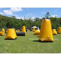 China Outdoor Sports Games inflatable Bunker Paintball Sup Air Field For Fun on sale