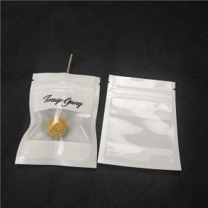 Customized Plastic Pouch Jewelry Packaging Bags With Clear Window