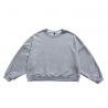 Drop Shoulder French Terry Cotton Blank Plain Mens Oversized Crewneck Sweatshirt