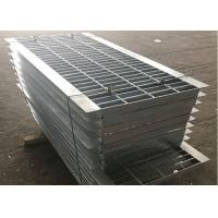 China Sidewalk Steel Trench Drain Grates Skid Resistance Antiseptic Feature on sale