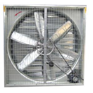 Poultry Greenhouse Cooling Fans Negative Pressure 1380mm Plant Growing