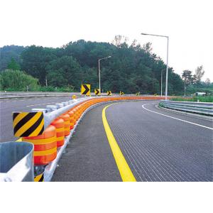 China Road Protection Highway Polyurethane Roller Barrier Anti Corrosion supplier