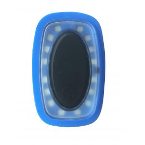 Blue Flashing Usb Charged Led Bike Light , ABS Bright Front Rear Bike Lights 