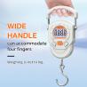 China 60kg Portable Handheld Electronic Hanging Scale Rechargeable Digital Baggage Hook Scales with Auto-Off Function by Weiheng wholesale