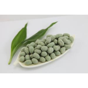 Thai Wasabi Powdered Sugar Peanuts Round Green Color Health Certifiacted