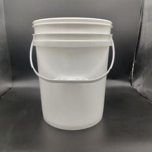 China Household PP Plastic Bucket Heat Resistant PP Utility Bucket With Snap On Lid supplier