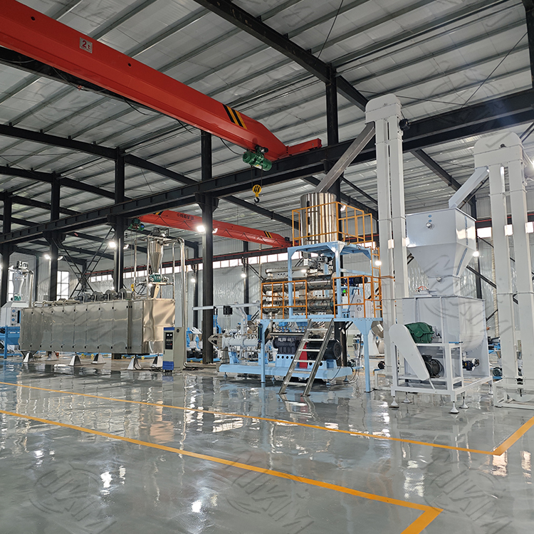 China Fish Extruder Machine Floating Fish Feed Processing Line CE / ISO Certification supplier