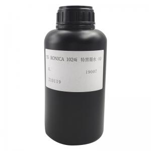 Resistant to wear and corrosion Taiwan DongZhou Special Black UV Ink for RicohG5/G6/Seiko/Kyocera/Konica for barcode QR