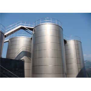 China 304 316 Stainless Steel Mixing Tanks 100L10000L Capacity Ex Proof Motor supplier