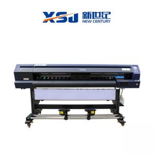 China 3 Heads LED Curing 1.8m Advertising UV Inkjet Printer wholesale