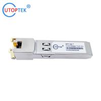 China Marvell chip high qualiqty 10/100/1000Base-T RJ45 Copper SFP module transceiver for sale