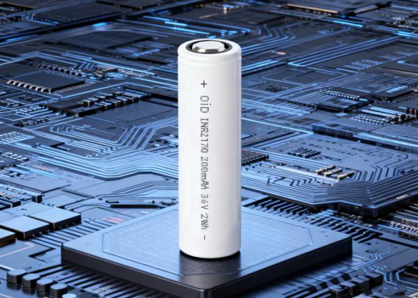 21700 Lithium-Ion Battery with 2000mAh Capacity 3.6V Nominal Voltage and 1.0A Standard Charge for High-End Digital Devices