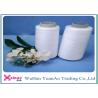 Spun Polyester 20/2 20/3 Raw White Thread , Virgin Polyester Yarn Manufacturing