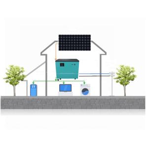 China carga solar opcional solar del generador accionado 8kw o poder más elevado de carga de la CA supplier