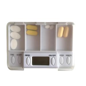 Wholesale Electric Digital Pill Box Case With Alarm Weekly Pill Case Pill Container