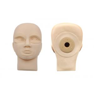 China Rubber Practice Mannequin Head With Demountable Eyes / Mouth For Beginner wholesale