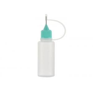 20ml PE Plastic Squeezable Dropper Bottles with Needle Tip Caps for E-liquids, All Liquids Bottles