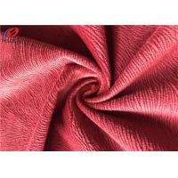 China Knitted Burnout Velboa Sofa Velvet Upholstery Fabric on sale