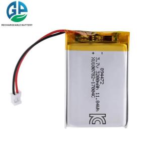 China 894472 3.7v  3200mah Rechargeable Li Ion Battery Pack For Drone supplier