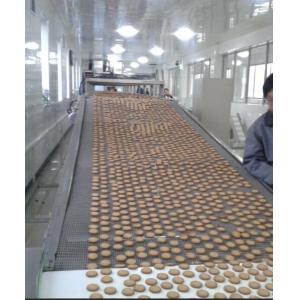 Fuel Oil 28.5kw 50kg/H Vegetable Biscuit Production Line