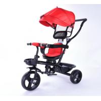 China CE Certified Anti Slip  Stroller Trike Combo Little Kids Tricycle With Push Handle on sale