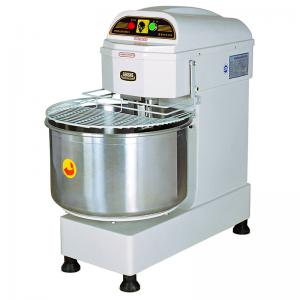 China 50L / 20KG Commercial Heads-Up Spiral Dough Mixer Two Mixing Speed Food Processing Equipments supplier